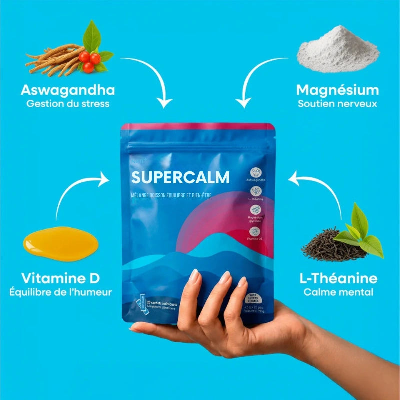 NATI+ SuperCalm — Boisson Anti-Stress & Rééquilibrante